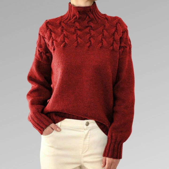 Eliza® | Elegant Turtleneck Sweater