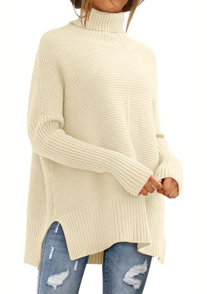 Chloe® | Casual Turtleneck Pullover