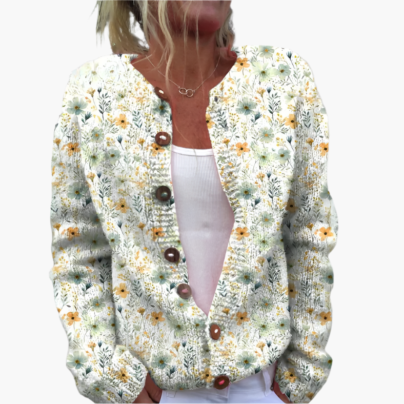 Georgia™ | Stylish Button-Down Cardigan