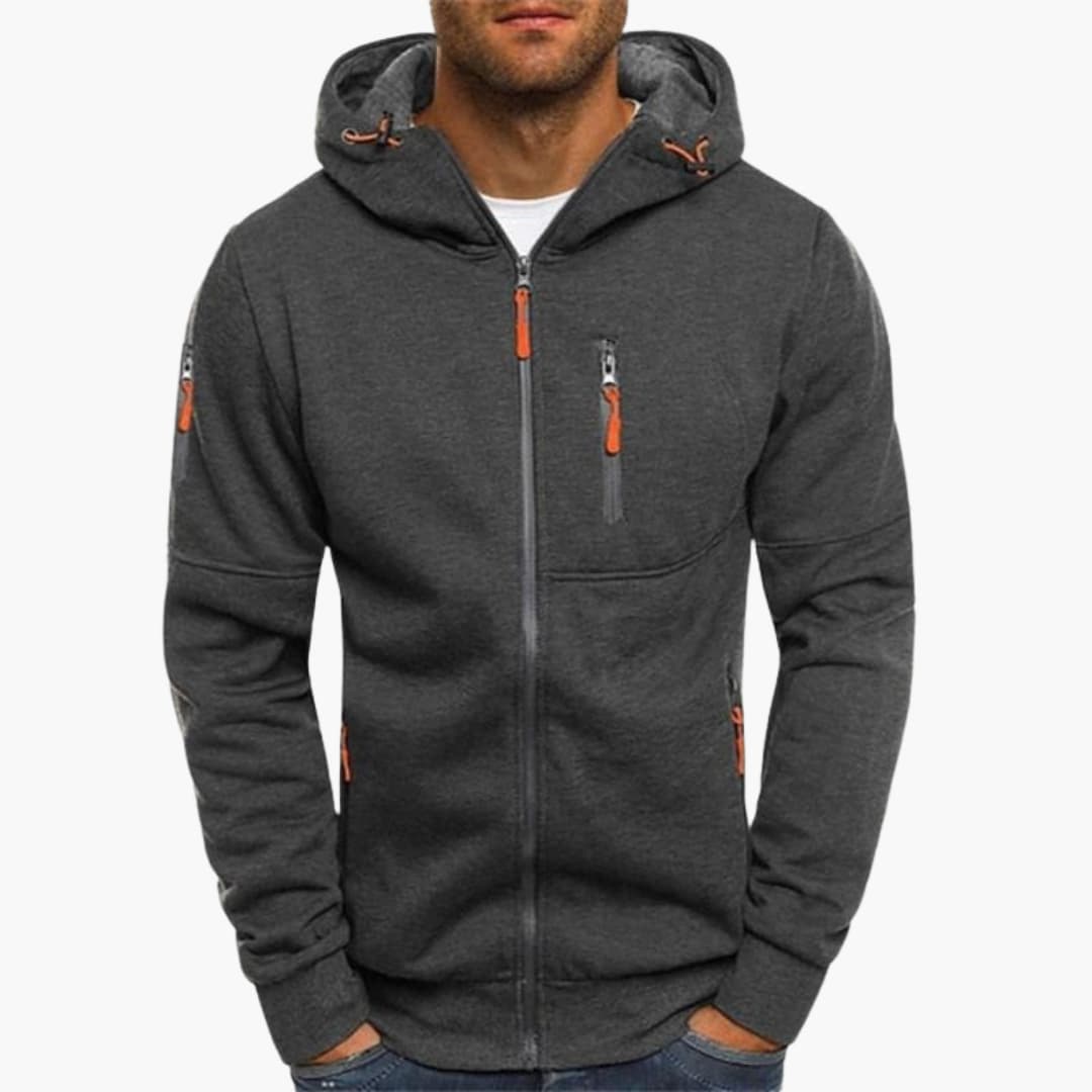 Thomas | Warm Hoodie with Zipper