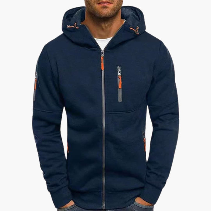 Thomas | Warm Hoodie with Zipper