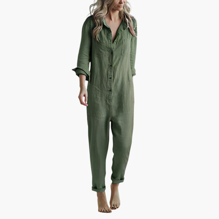 Martha | Elegant Long Sleeve Jumpsuit