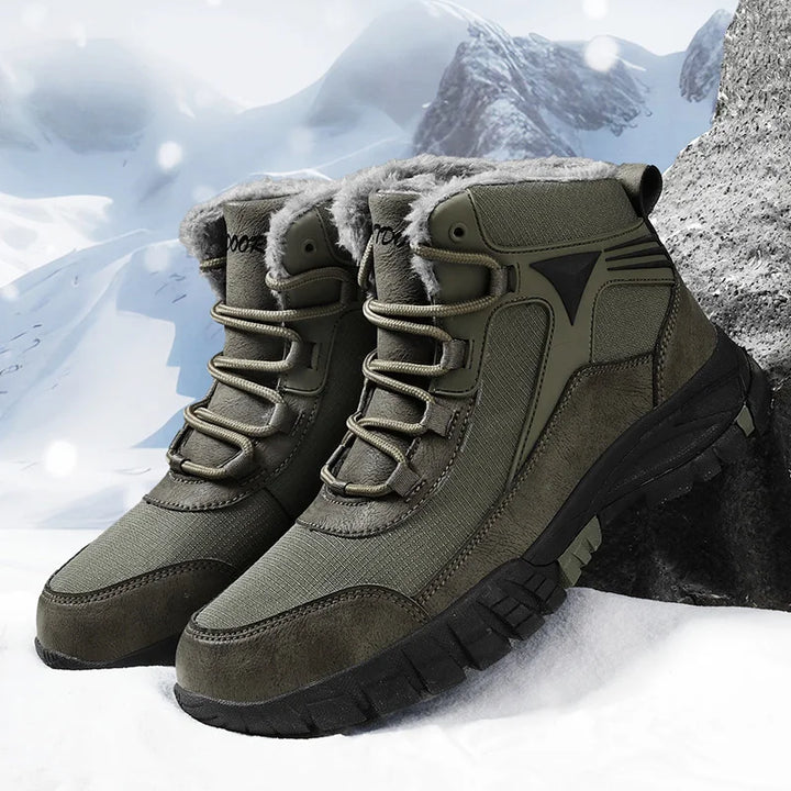 Allen | Wide-fitting Winter Leather Boots