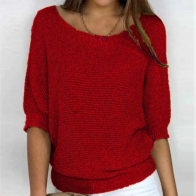 Mia® | Relaxed Knit Top