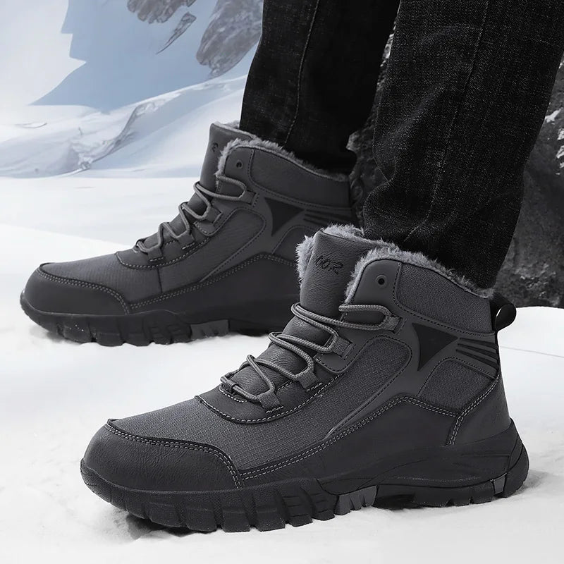 Allen | Wide-fitting Winter Leather Boots