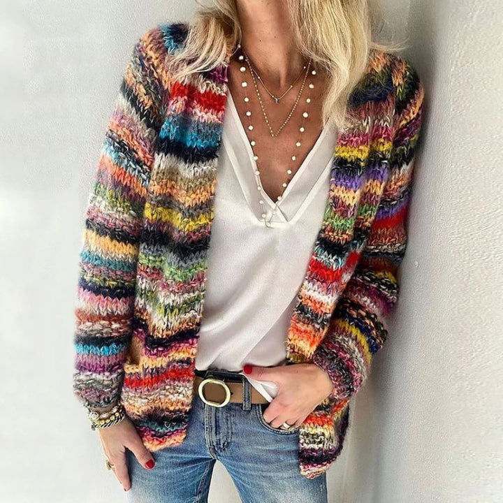 Bella® | Vibrant Multicolor Cardigan