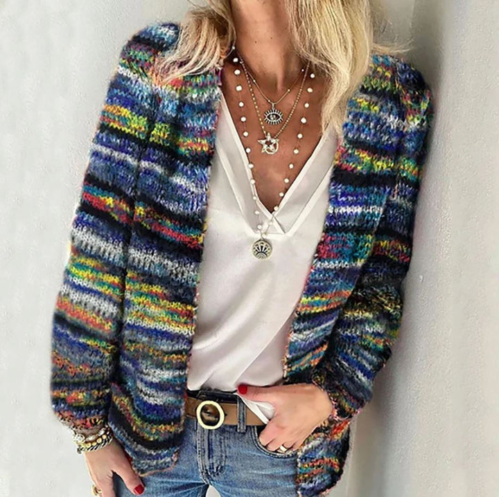 Bella® | Vibrant Multicolor Cardigan