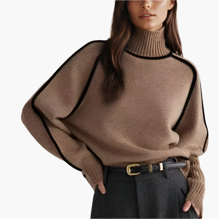 Erin® | Stylish Turtleneck Sweater