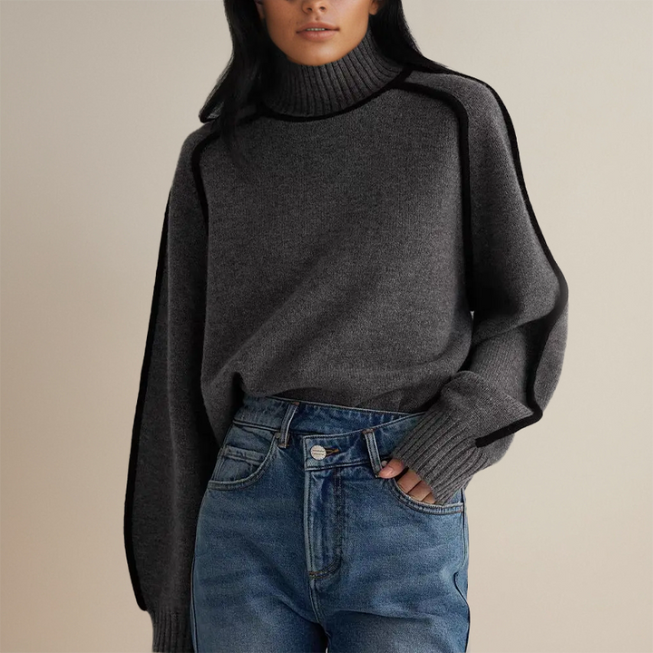 Erin® | Stylish Turtleneck Sweater