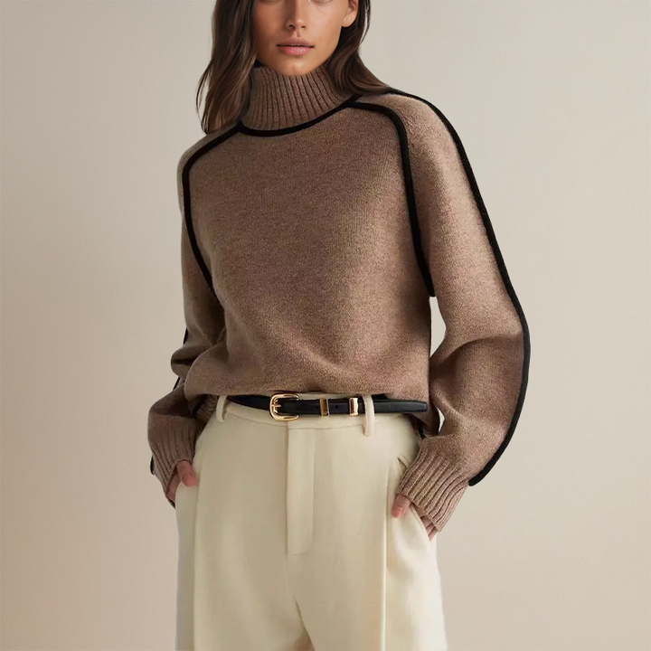 Erin® | Stylish Turtleneck Sweater